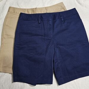 2 pairs of nwot shorts Lands End